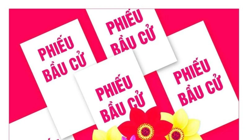 Ảnh minh họa: Tranh phục vụ tuyên truyền bầu cử Quốc hội khóa XVI.