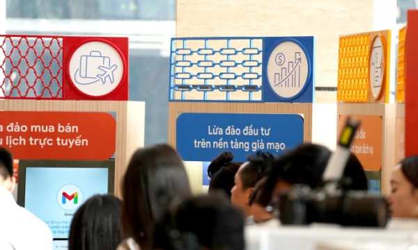 Một số hình thức lừa đảo được minh họa tại sự kiện phòng chống lừa đảo do Bộ Công an và Google tổ chức tháng 6/2025.