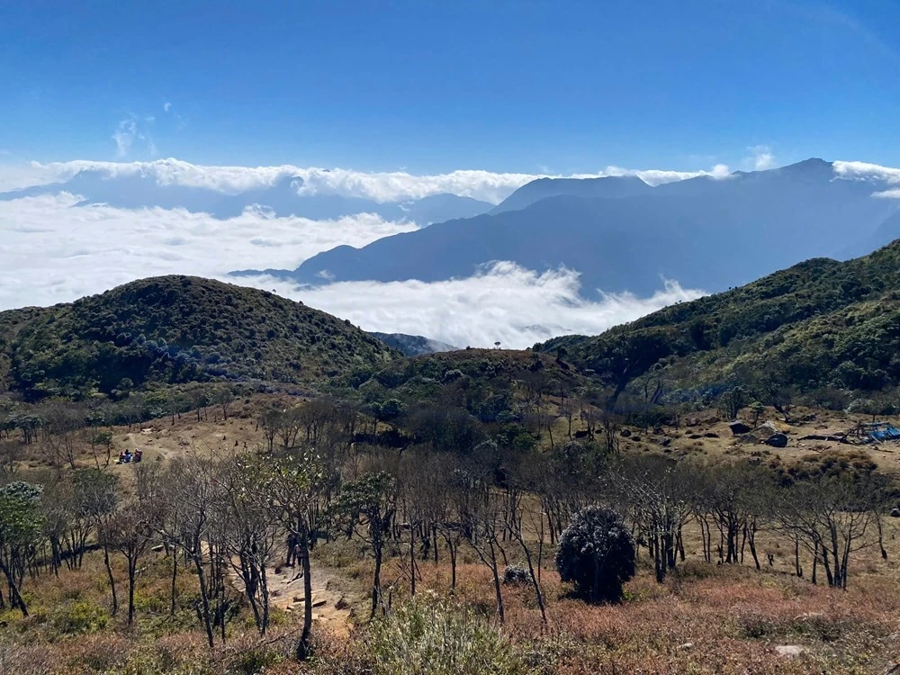 Khung cảnh thiên nhiên hoang sơ.