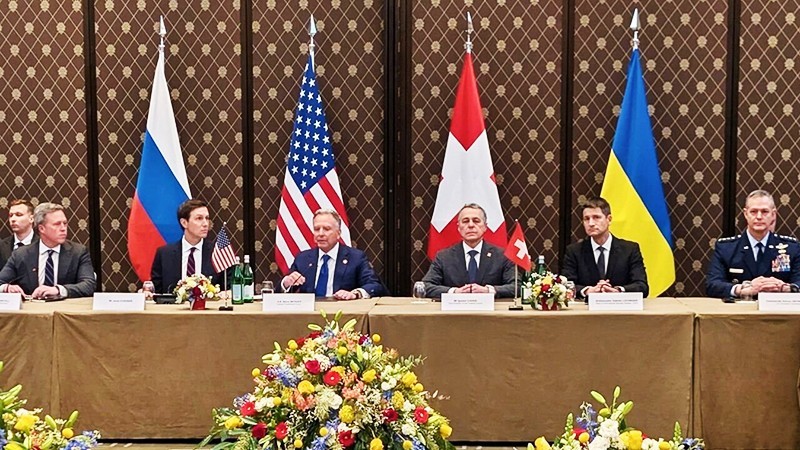 Vòng đàm phán mới nhất giữa Nga, Mỹ và Ukraine tại Geneva.