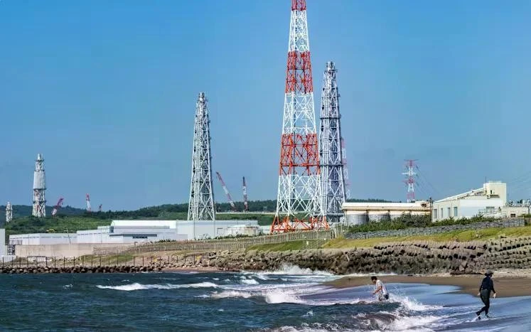 Nhà máy điện hạt nhân Kashiwazaki-Kariwa ở tỉnh Niigata, Nhật Bản.
