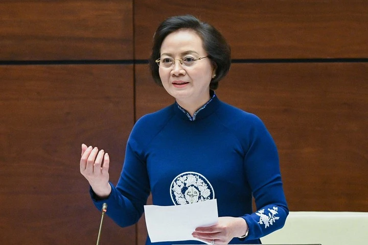 Bộ trưởng Nội vụ Phạm Thị Thanh Trà.