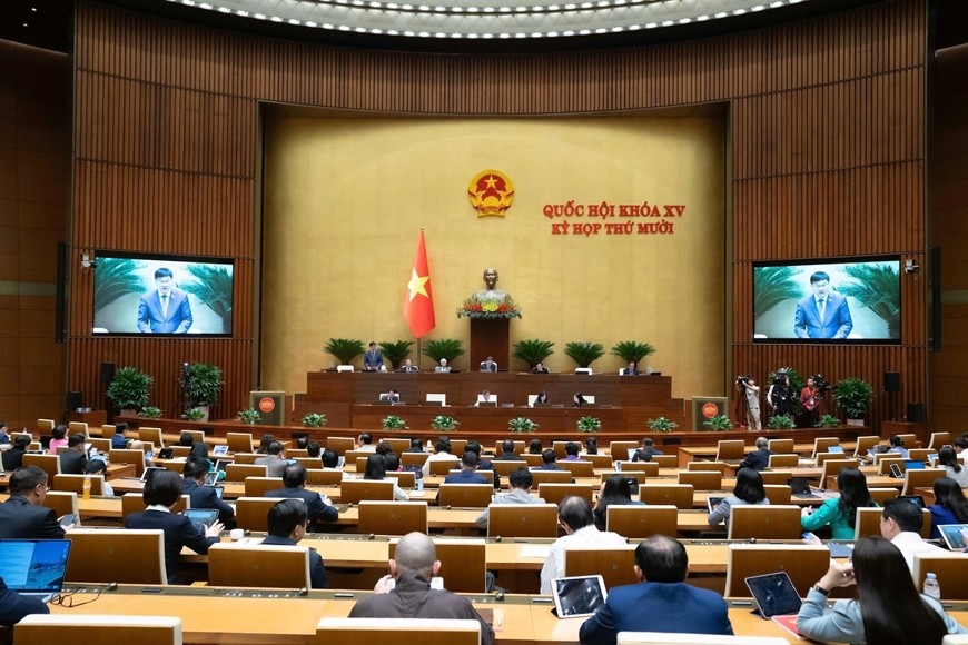 Quang cảnh phiên thảo luận.