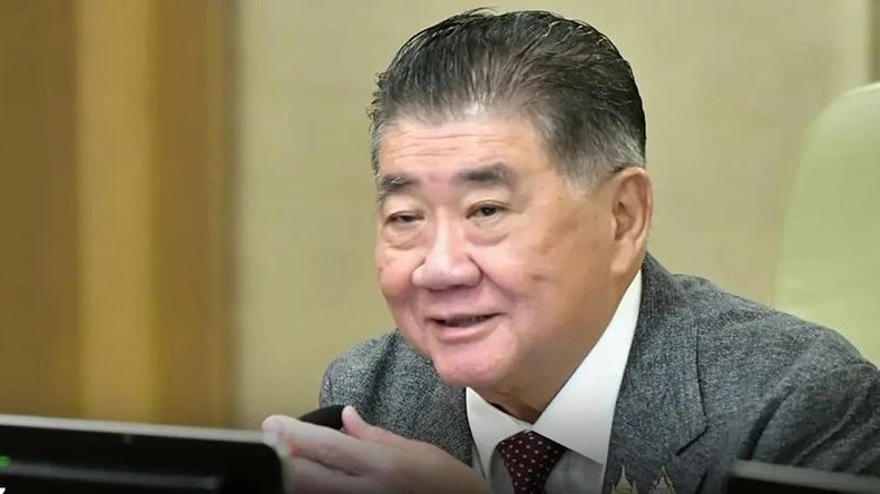 Phó Thủ tướng kiêm Bộ trưởng Quốc phòng Thái Lan Phumtham Wechayachai.