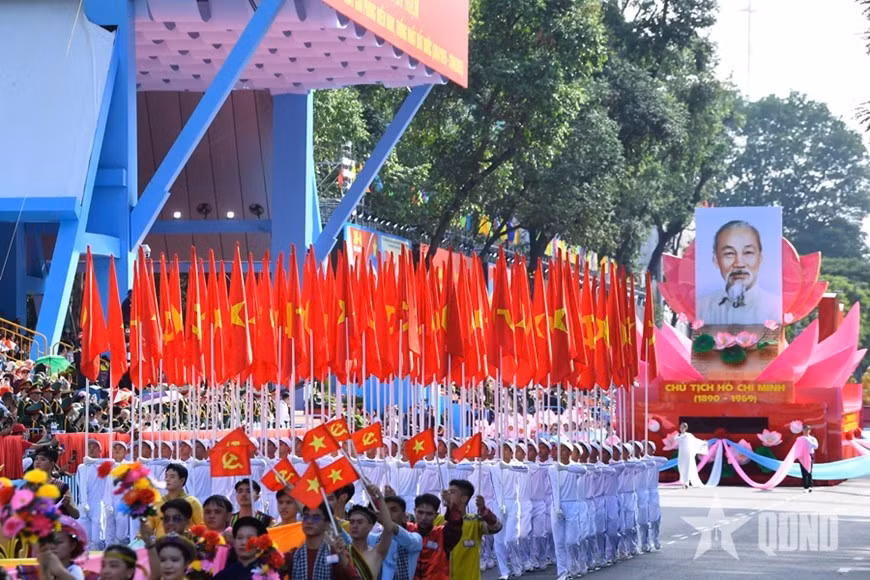 Tổng duyệt cấp Nhà nước Lễ kỷ niệm 50 năm Ngày Giải phóng miền Nam, thống nhất đất nước ảnh 13