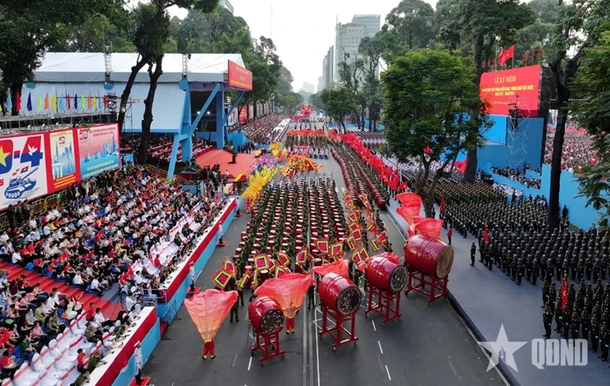 Tổng duyệt cấp Nhà nước Lễ kỷ niệm 50 năm Ngày Giải phóng miền Nam, thống nhất đất nước ảnh 4