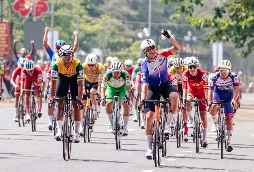 Patrick Patterson lần thứ 4 thắng chặng ở Cúp xe đạp truyền hình TP Hồ Chí Minh: HTV - Tôn Đông Á 2026.