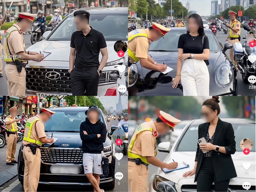 Những hình ảnh được tạo bởi AI tràn lan trên mạng. Những hình ảnh được tạo bởi AI tràn lan trên mạng.
