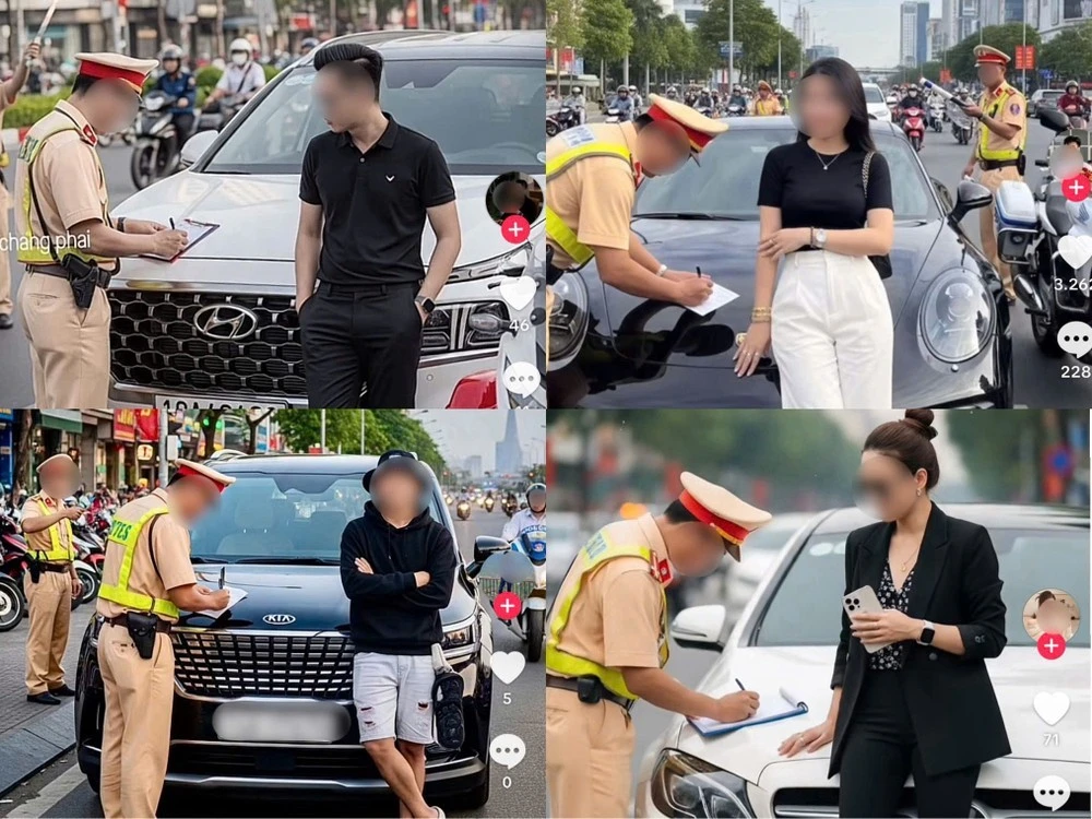 Những hình ảnh được tạo bởi AI tràn lan trên mạng.