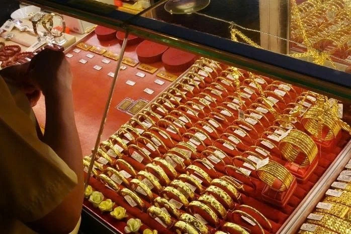 Giá vàng giảm sốc. Ảnh minh họa