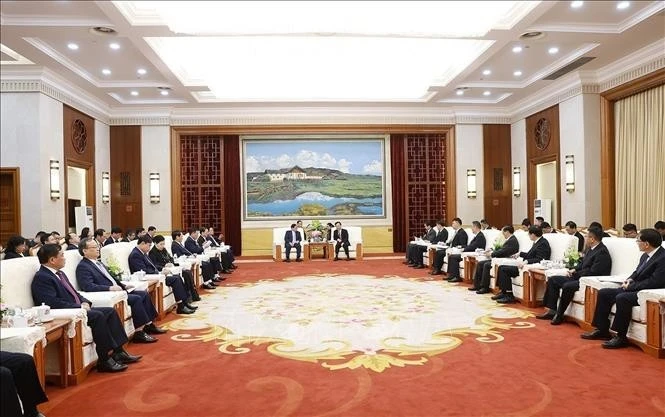 Quang cảnh hội nghị.