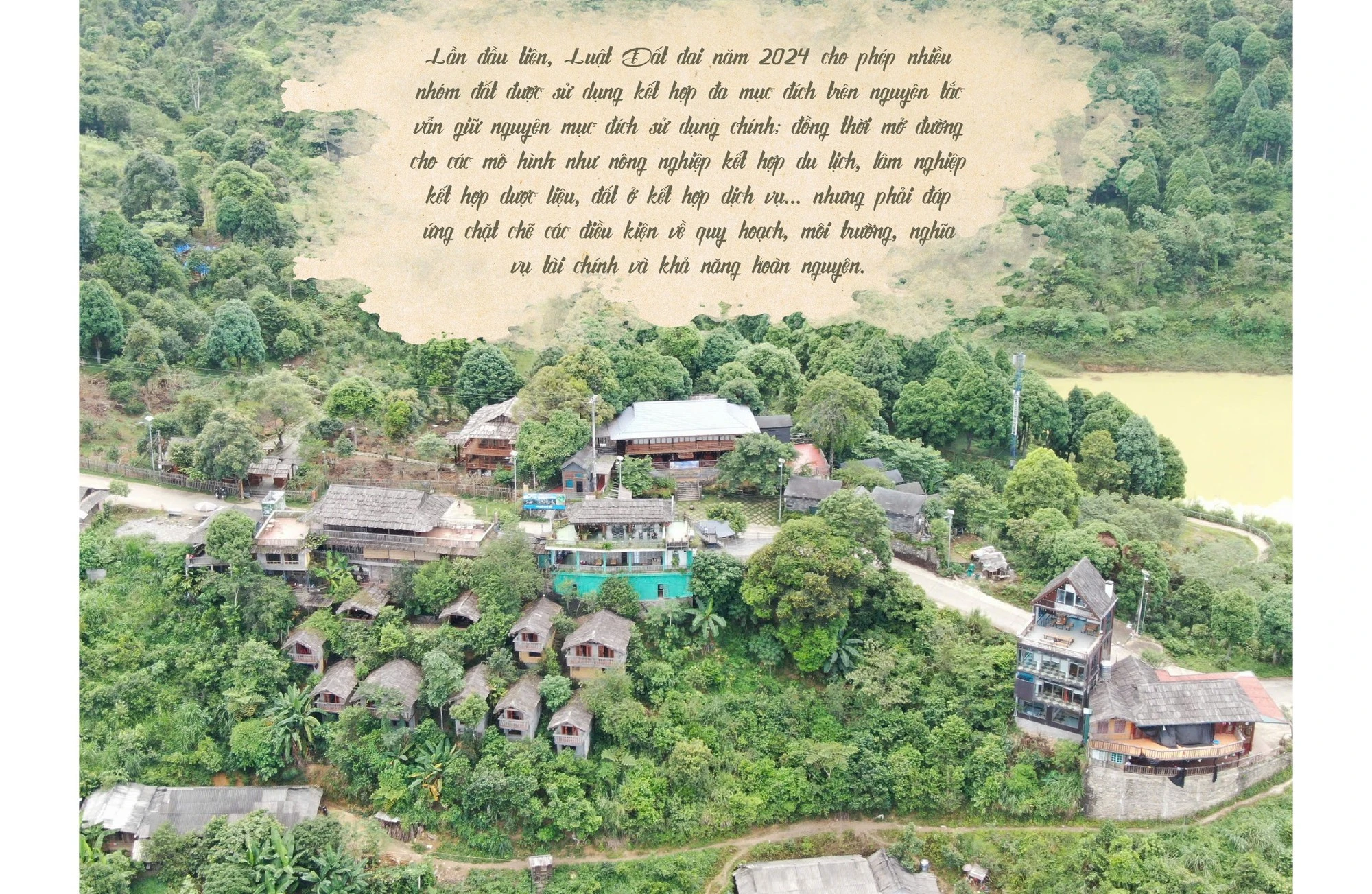 Các homestay, khu du lịch nghỉ dưỡng tại xã Hạnh Phúc và Văn Chấn (Lào Cai) mong muốn được chuyển đổi đất đa mục đích để phục vụ phát triển du lịch