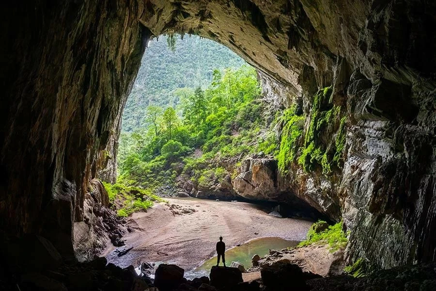 Khu du lịch cấp tỉnh Phong Nha - Kẻ Bàng có diện tích hơn 167.000ha.