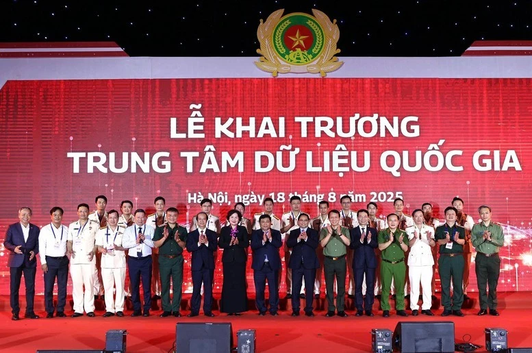 Lễ khai trương Trung tâm Dữ liệu quốc gia số 1.