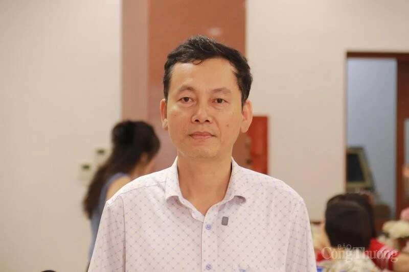 Ông Nguyễn Văn Thành, Trưởng Phòng Chính sách, Cục Thương mại điện tử và Kinh tế số (Bộ Công Thương) trả lời phỏng vấn của Báo Công Thương.