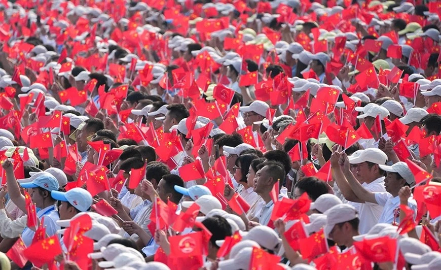 Chủ tịch nước Lương Cường dự Lễ duyệt binh kỷ niệm 80 năm Chiến thắng phát xít của nhân dân thế giới ảnh 12