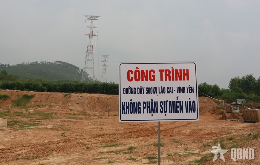 Dự án đường dây 500kV Lào Cai - Vĩnh Yên tăng tốc để về đích ảnh 12 Dự án đường dây 500kV Lào Cai - Vĩnh Yên tăng tốc để về đích ảnh 12