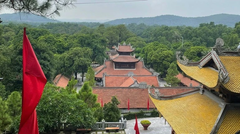 Toàn cảnh Khu di tích văn hóa-lịch sử Côn Sơn-Kiếp Bạc.