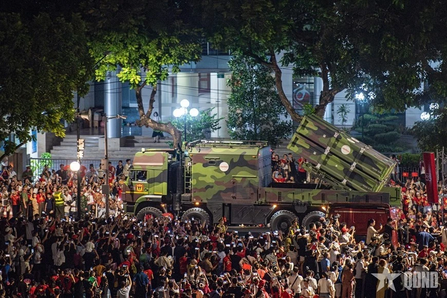 Tổ hợp tên lửa Trường Sơn được Viettel tự chủ 100% từ nghiên cứu, thiết kế, chế tạo.