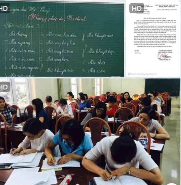 Phòng GD&amp;ĐT quận Cẩm Lệ khuyến cáo phụ huynh, học sinh trên địa bàn cảnh giác khi đăng ký cho con em tham gia một cuộc thi viết chữ đẹp trên mạng, kẻo bị lừa nộp phí dự thi, mất tài sản.