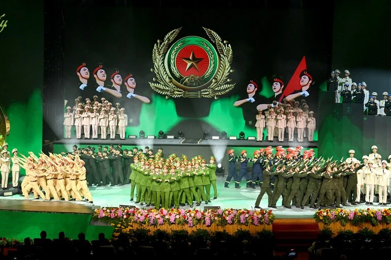 Chương trình nghệ thuật tại Lễ kỷ niệm.