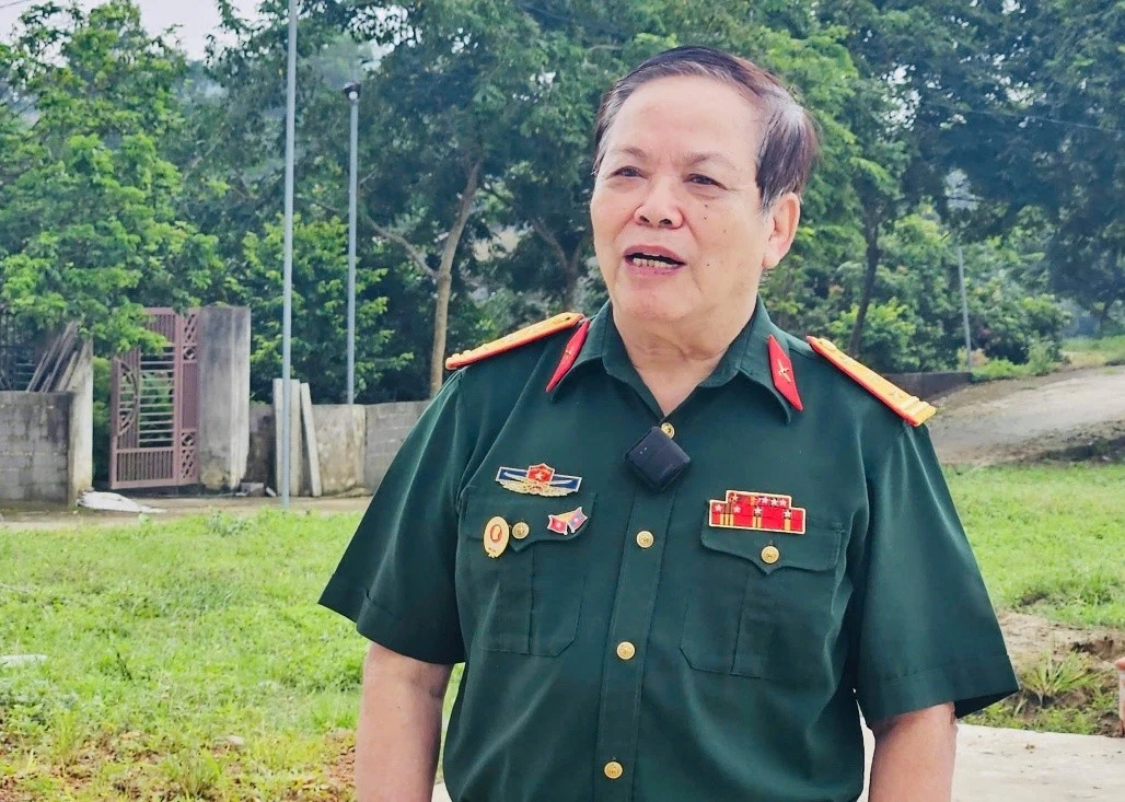 Thượng tá Phạm Tiến, nguyên Tiểu đoàn trưởng Tiểu đoàn 6, Trung đoàn 121, nguyên Chỉ huy trưởng Bộ chỉ huy quân sự Thành phố Yên Bái.