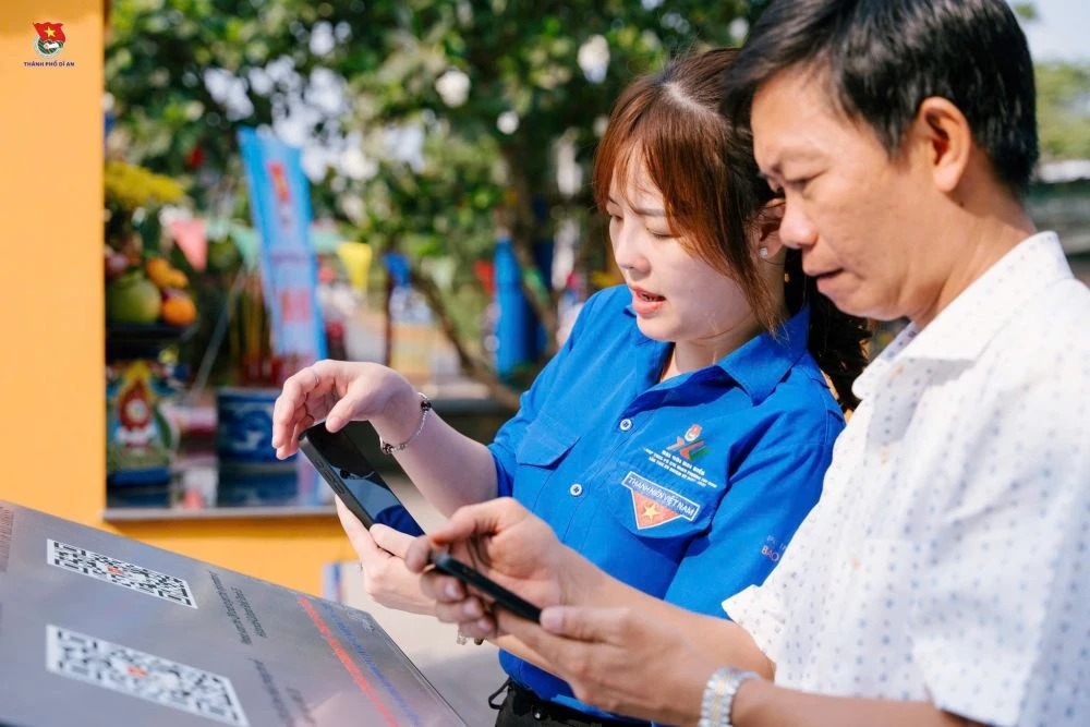 Việc triển khai lắp đặt các bảng QR “Số hóa địa chỉ đỏ” tại các di tích đã góp phần tích cực trong phát huy giá trị các di tích trên địa bàn TP.Dĩ An.
