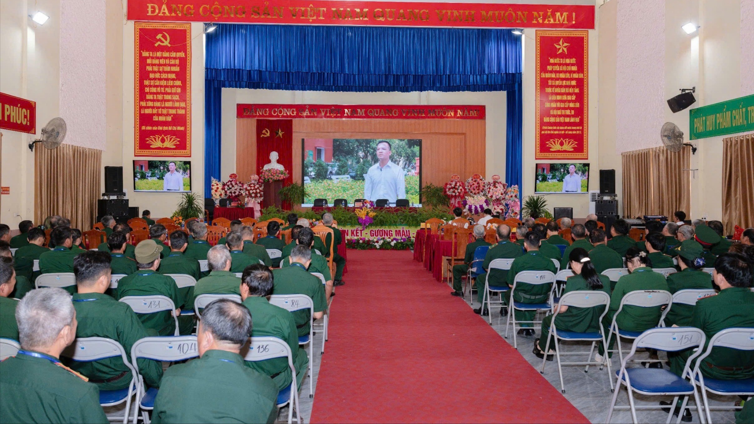 Quang cảnh đại hội (Ảnh: Hội CCB xã Bảo Hà). z7129507084350-329c557efb6ff4278b24b6b6c71cbe30.jpg
