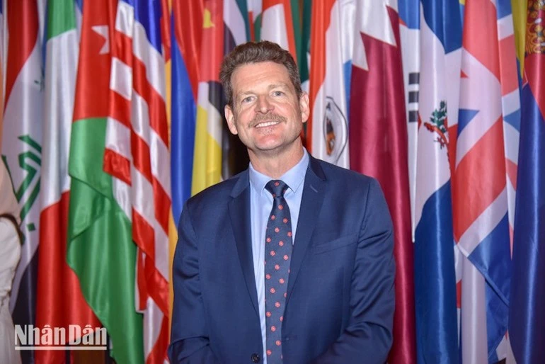 Ông Kristof Vandenberghe, Trưởng Phòng Khoa học trái đất và công viên địa chất, khẳng định Lạng Sơn xứng đáng với danh hiệu này.