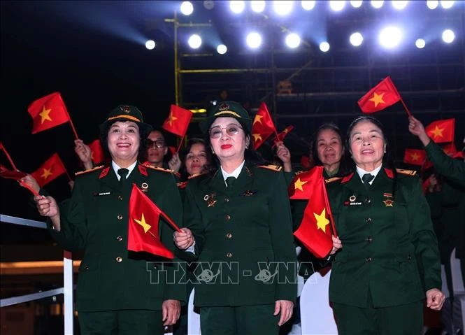 Các cựu chiến binh dự chương trình.