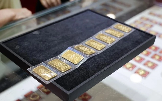 Giá vàng trong nước tiếp chuỗi ngày tăng.