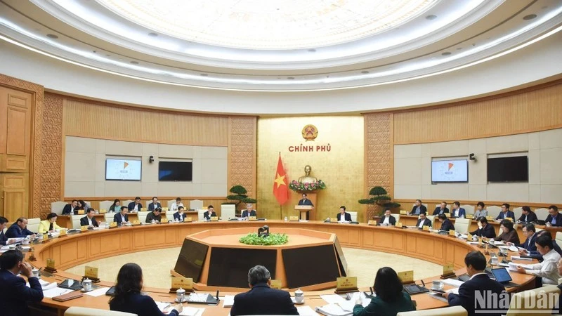 Thủ tướng Phạm Minh Chính chủ trì phiên họp Chính phủ thường kỳ tháng 11/2024, sáng 7/12.