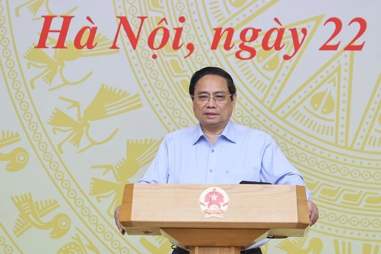 Thủ tướng Phạm Minh Chính nhấn mạnh cần nỗ lực, quyết tâm hoàn thành tất cả các mục tiêu, nhiệm vụ trên tất cả các lĩnh vực trong năm 2025 như Nghị quyết Đại hội XIII đã đề ra.