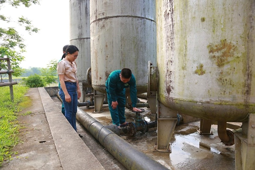 Hệ thống xử lý nước đạt tiêu chuẩn, hằng tháng đều lấy mẫu gửi kiểm định chặt chẽ, theo đúng quy trình.