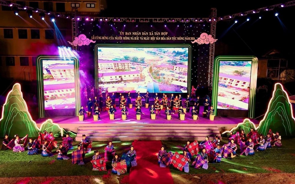 Lễ cúng rừng của người Mông Nà Hẩu và Ngày hội Văn hoá dân tộc Mông năm 2026 là dịp quảng bá hình ảnh quê hương Tân Hợp – điểm đến giàu bản sắc, thân thiện và đầy sức hấp dẫn.