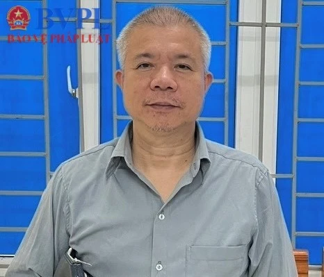 Bị can Cao Quang Hưng.