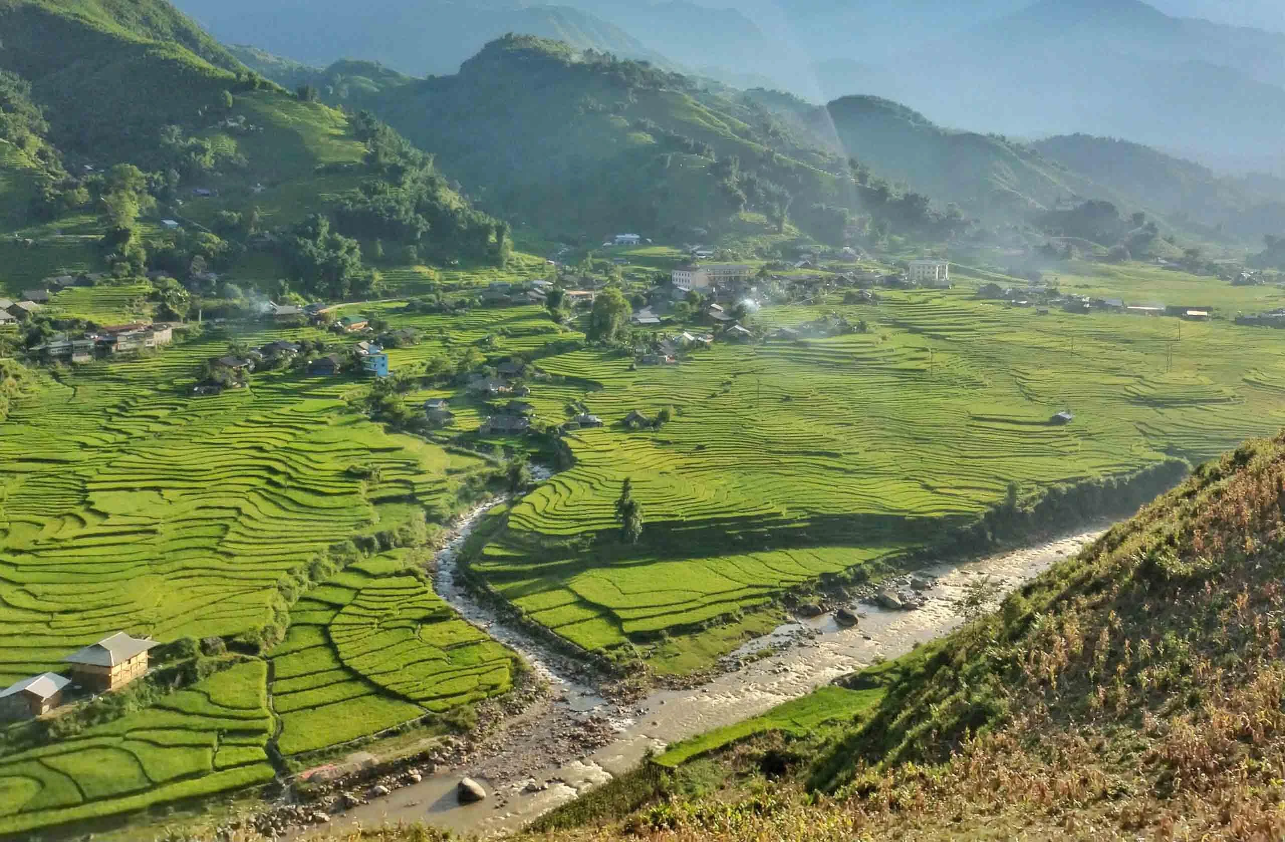 Một góc bình yên của Lao Chải.