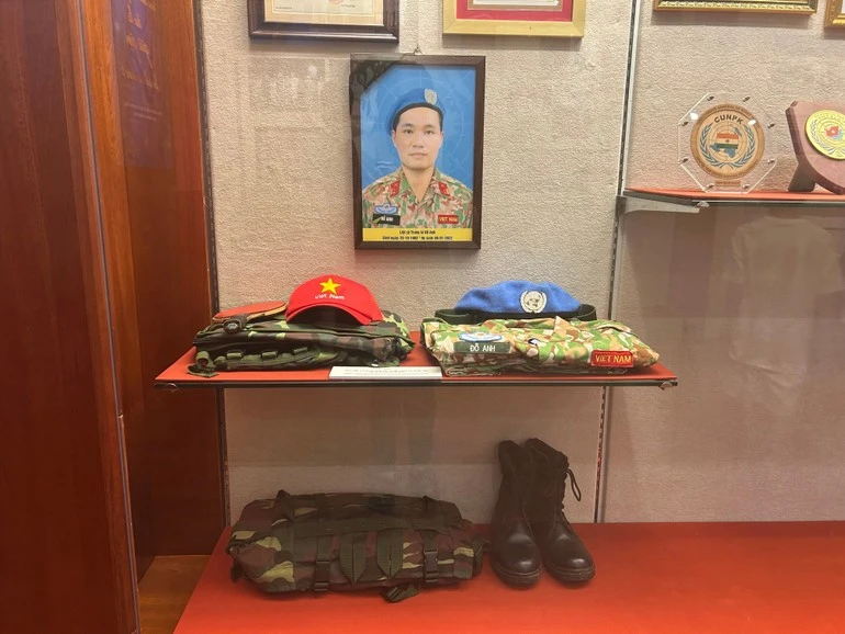 Trung tá Đỗ Anh-sĩ quan gìn giữ hòa bình hy sinh khi làm nhiệm vụ.