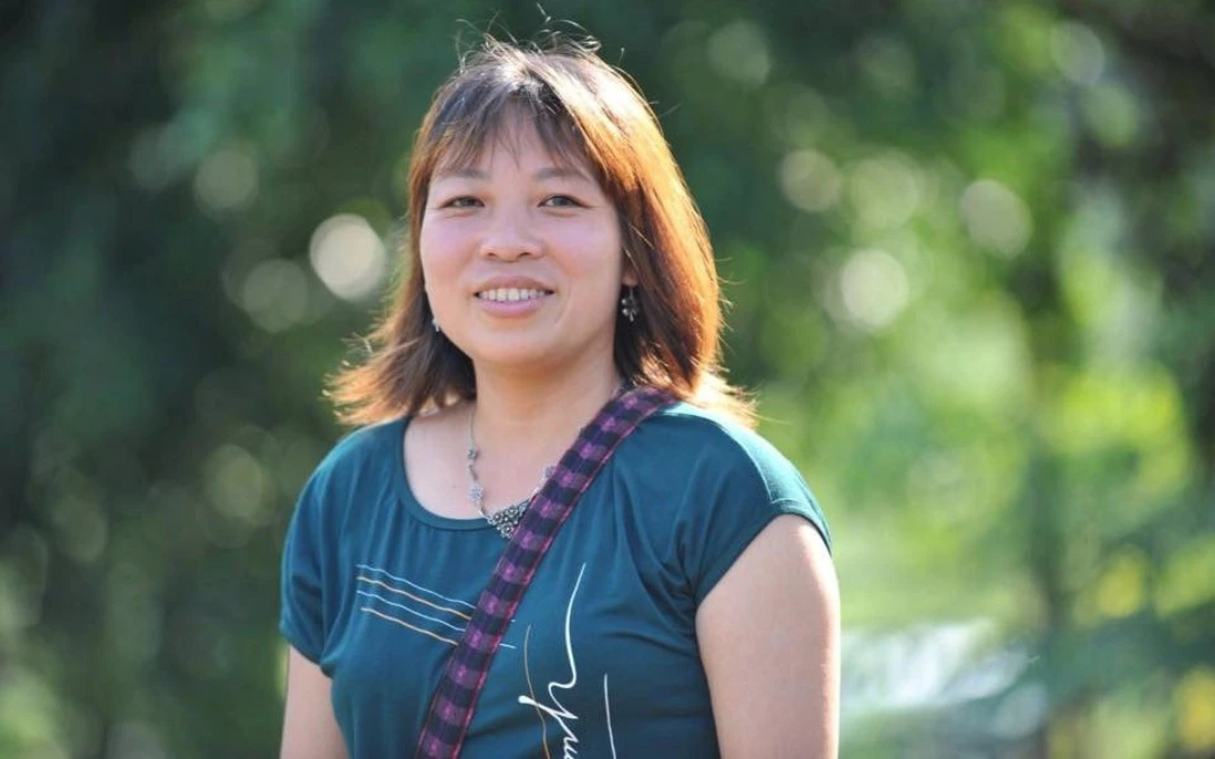 Nhà văn Tống Ngọc Hân.