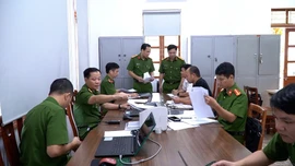 Những cảnh sát hình sự giữ vững bầu trời bình yên nơi biên cương