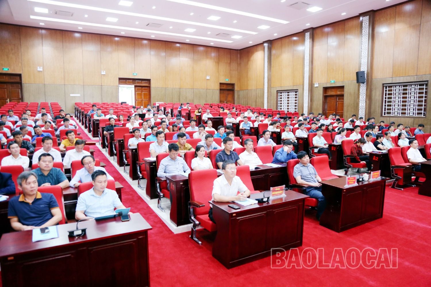 Các đại biểu dự hội nghị tập huấn. 2.JPG