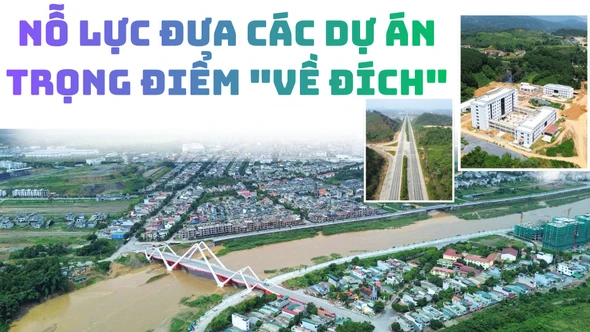Nỗ lực đưa các dự án trọng điểm "về đích"