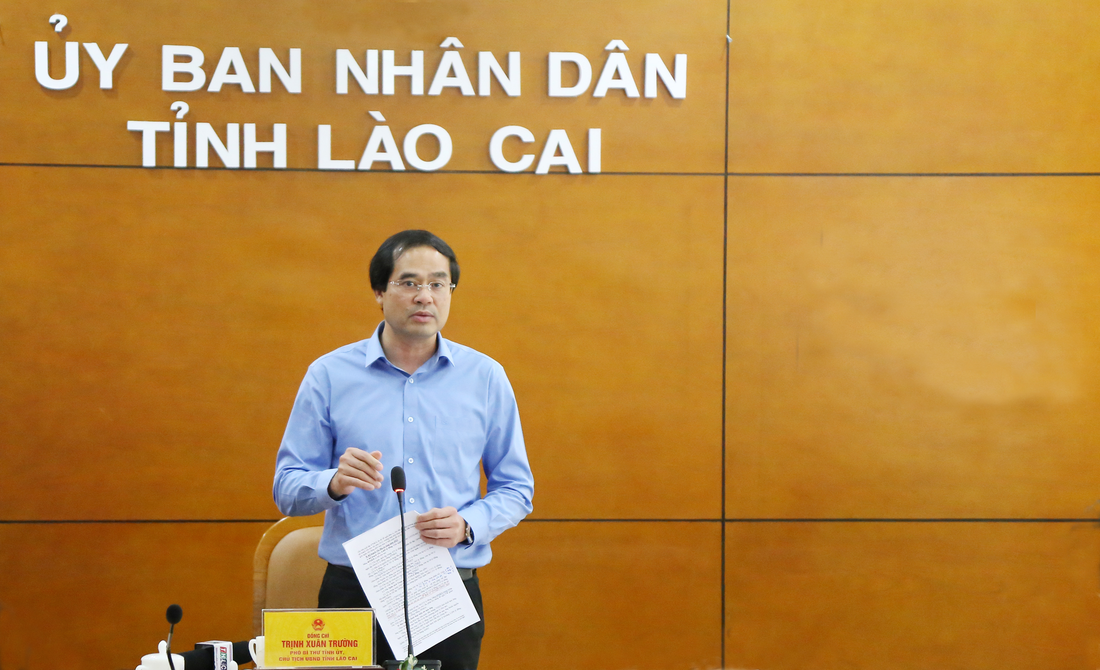 Chủ tịch UBND tỉnh Lào Cai Trịnh Xuân Trường. CT2.jpg