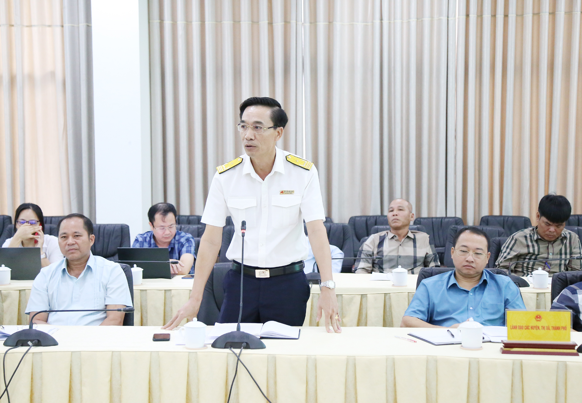 Lãnh đạo Cục Thuế tỉnh trả lời kiến nghị của doanh nghiệp. DN6.jpg