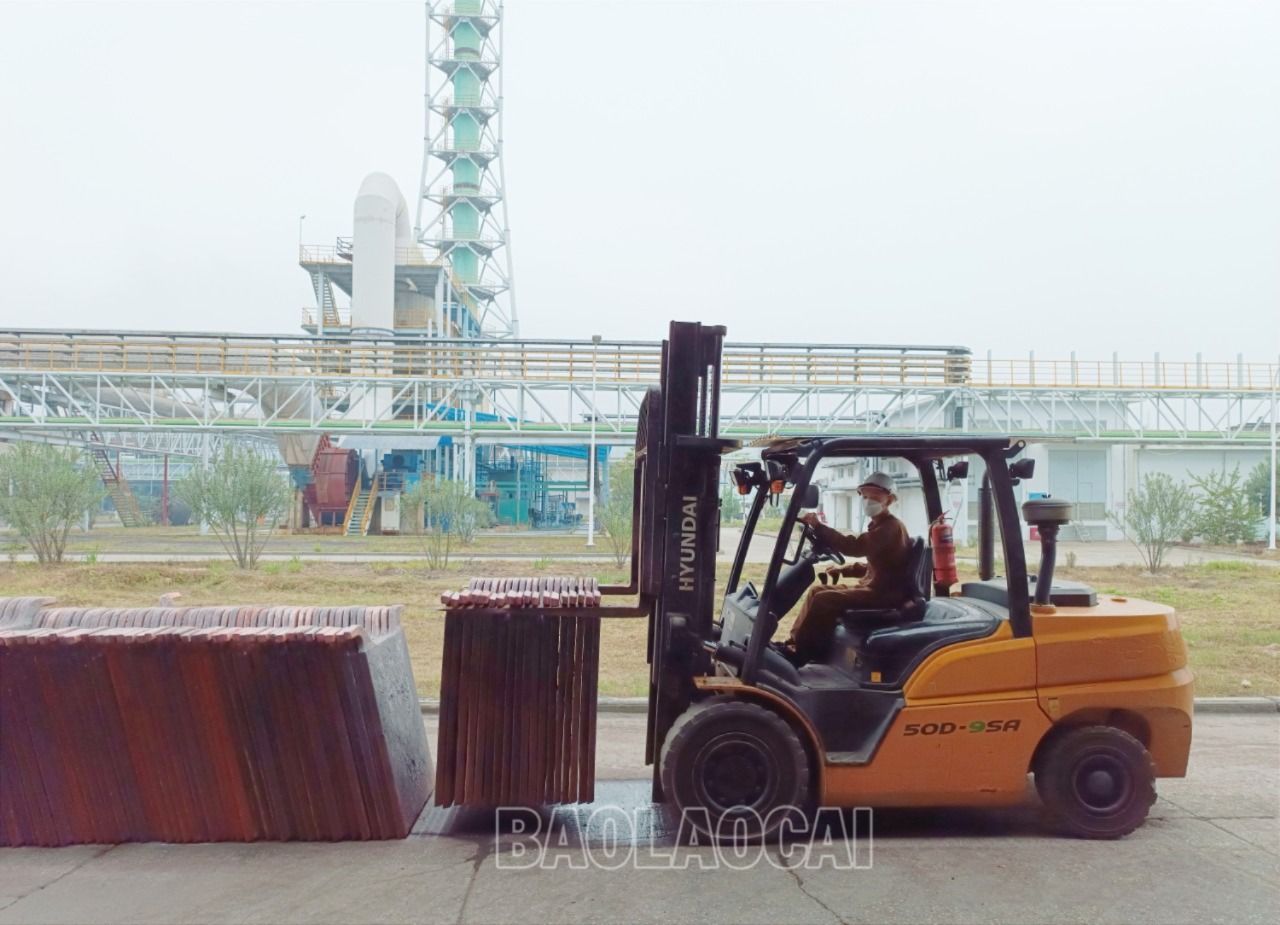 Hoạt động sản xuất tại Chi nhánh Luyện đồng Lào Cai. T1.jpg