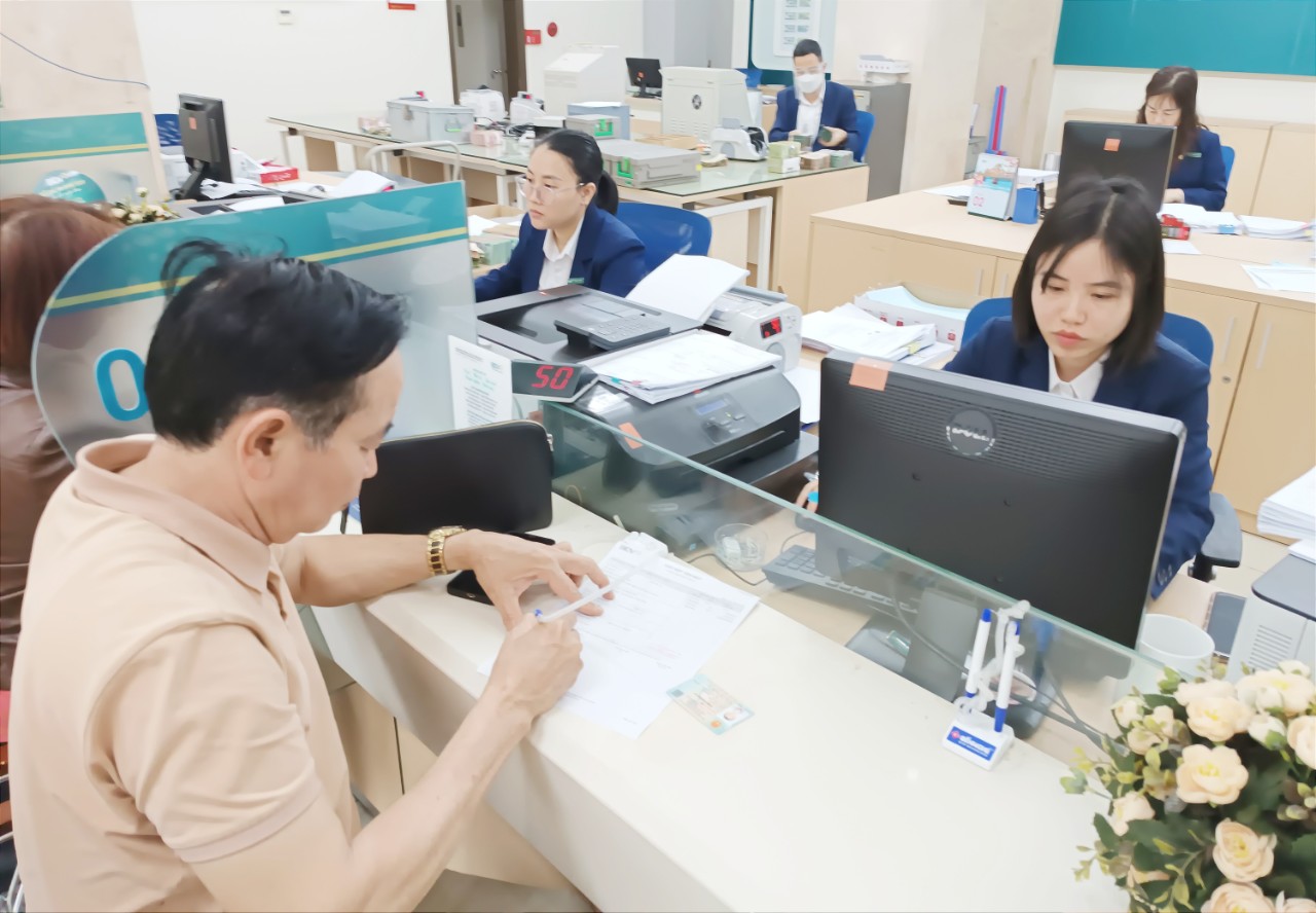 Các ngân hàng thương mại đáp ứng nguồn vốn phục vụ phát triển kinh tế - xã hội. NH2.jpg