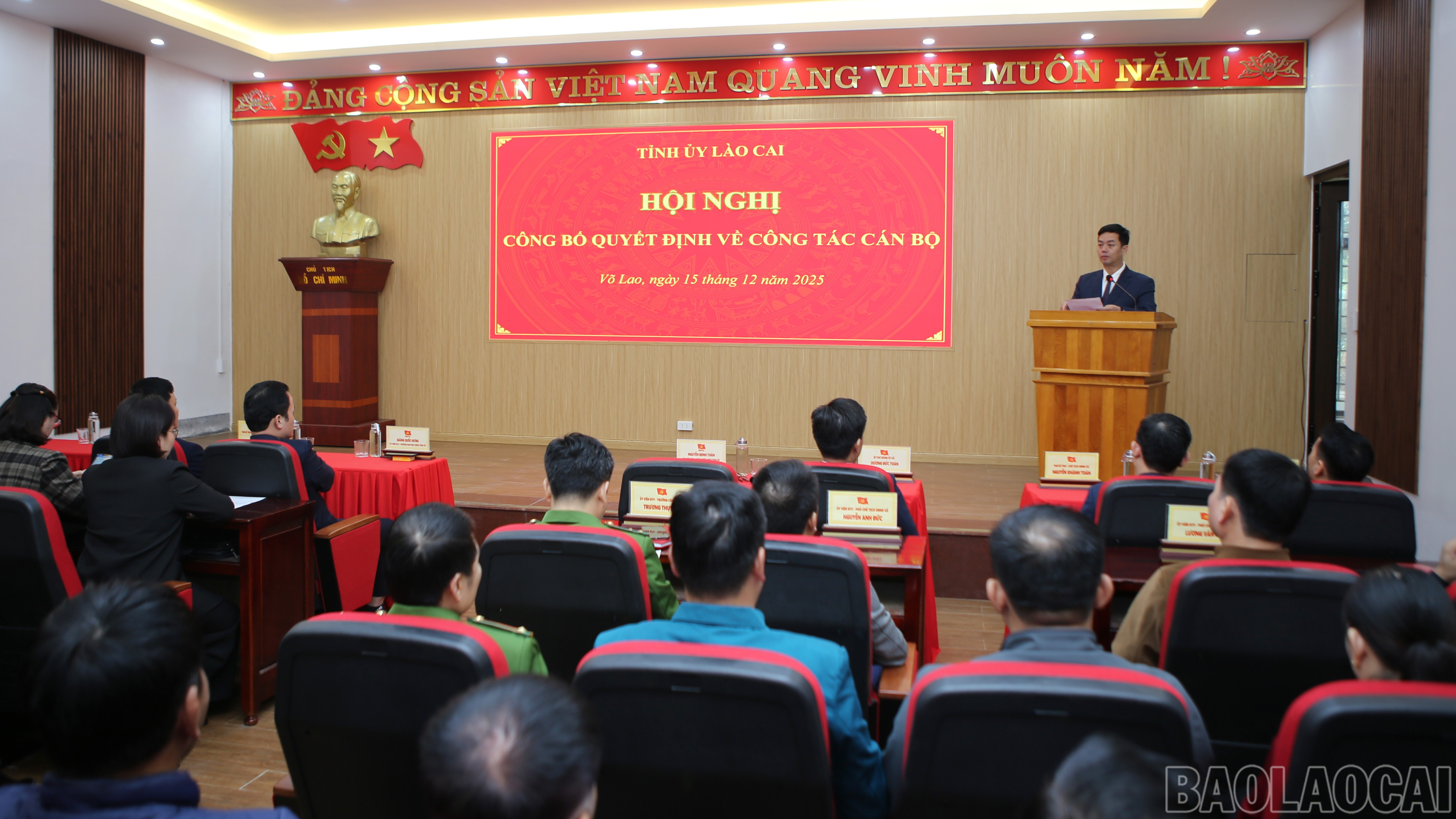 Quang cảnh hội nghị. baolaocai-br_1.jpg