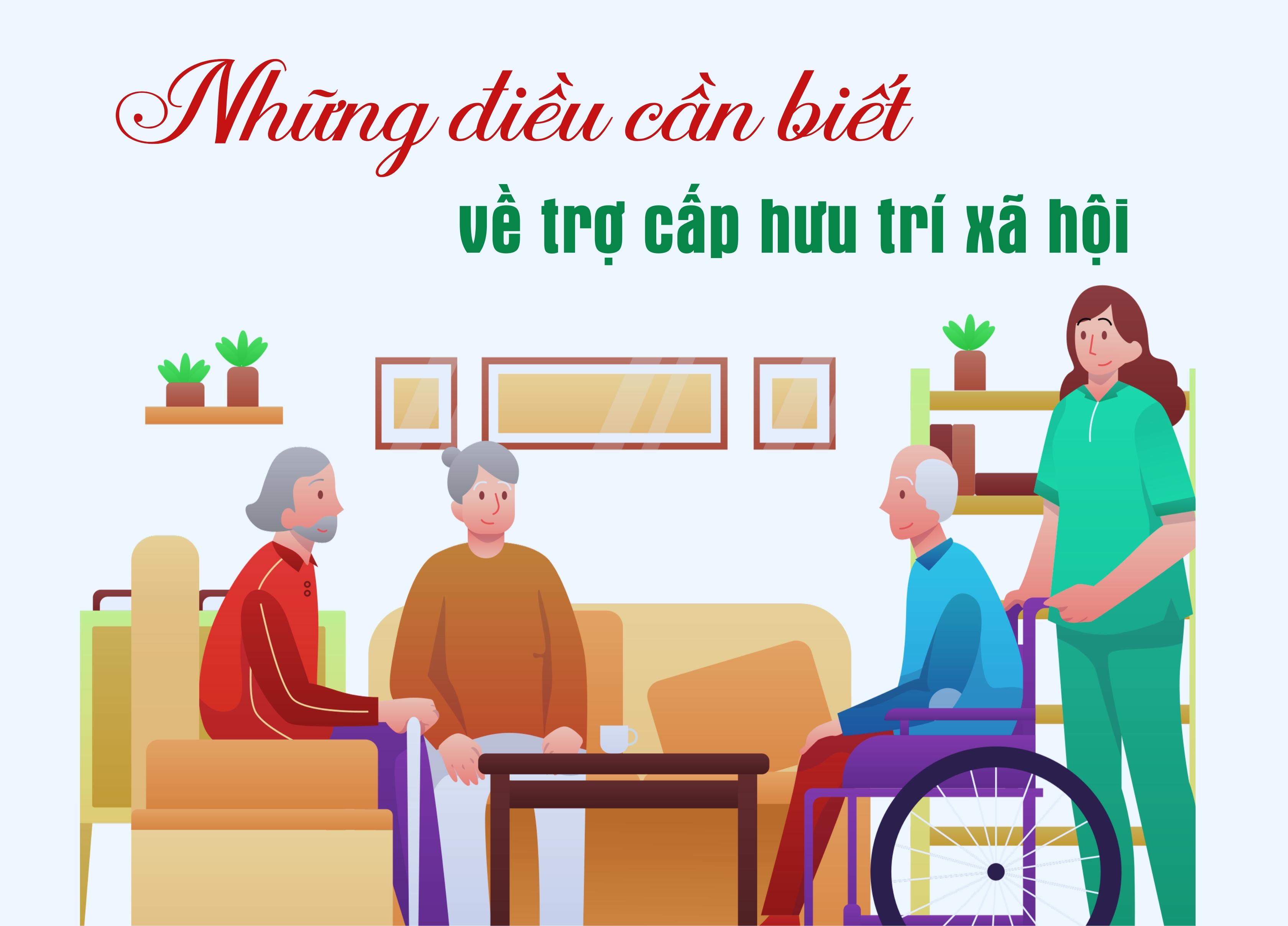 [Infographic] Những điều cần biết về trợ cấp hưu trí xã hội