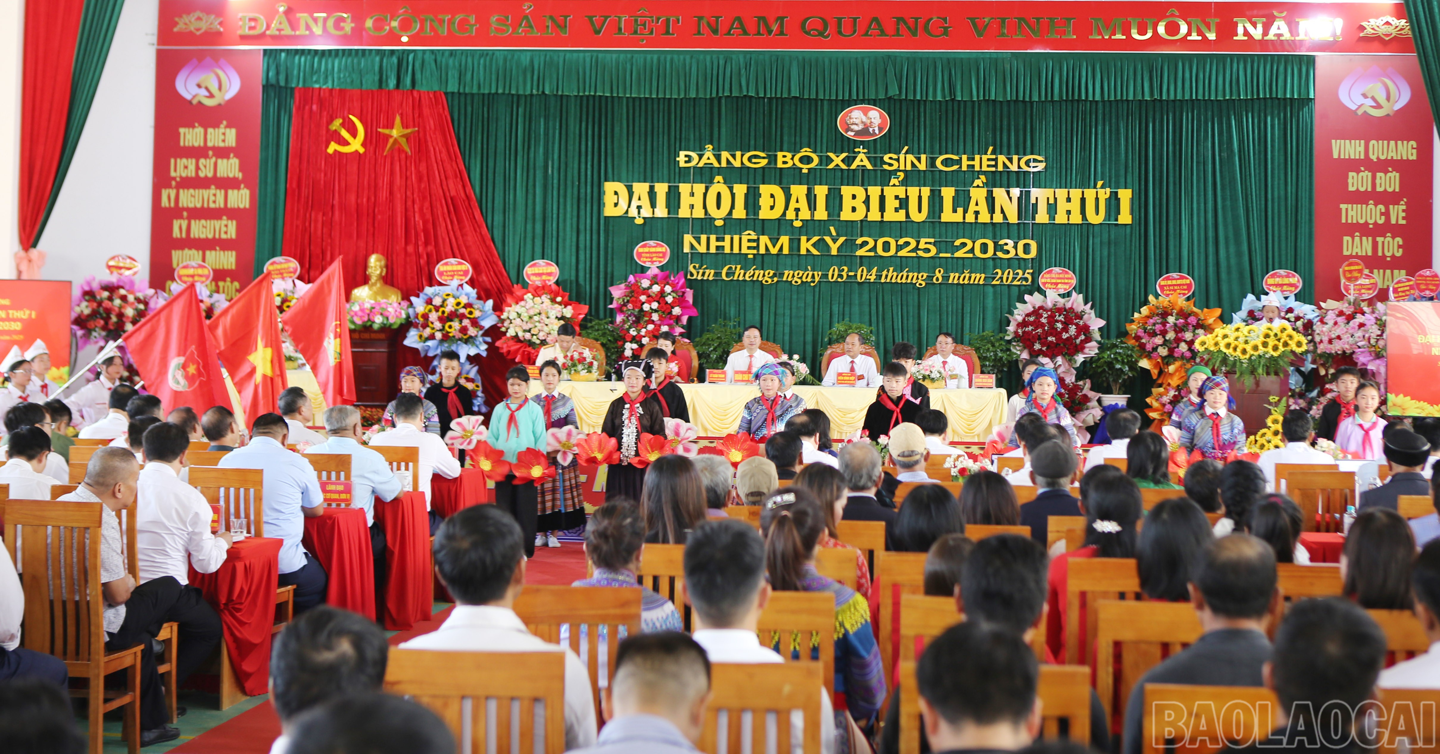 Quang cảnh Đại hội. baolaocai-br_sc-1.jpg