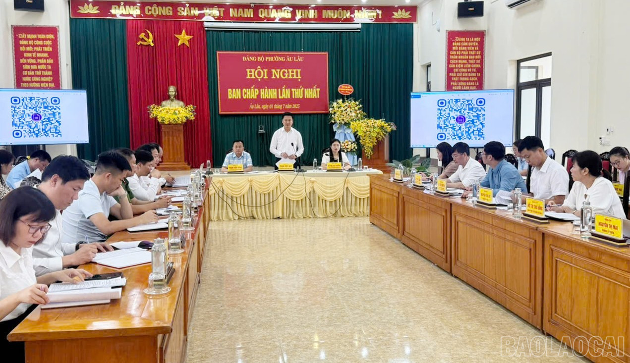 Đảng bộ phường Âu Lâu tổ chức Hội nghị Ban Chấp hành lần thứ nhất. baolaocai-br_4.jpg